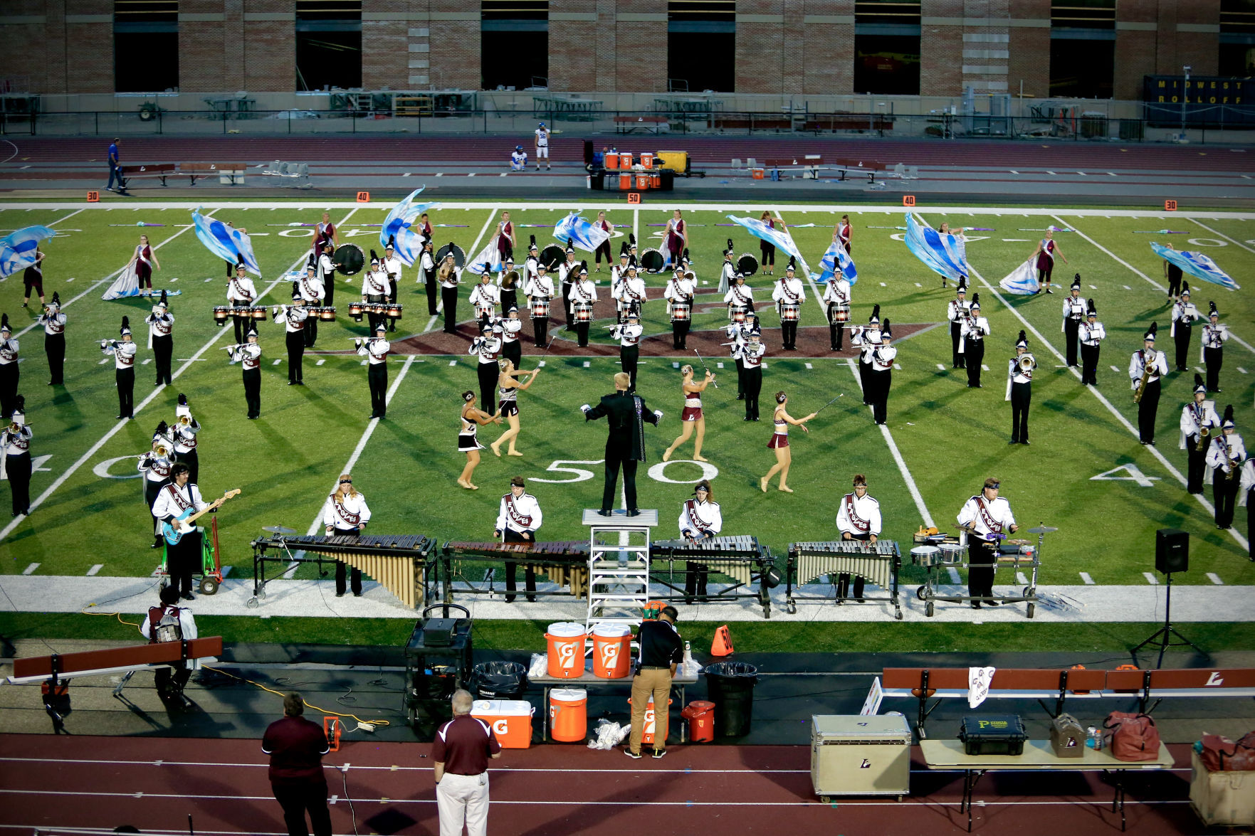 Screaming Eagles take over field